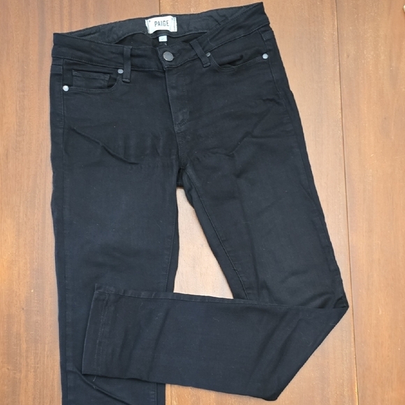PAIGE Other - PAIGE Women's 27 Black Jeans Skyline Skinny Stretch